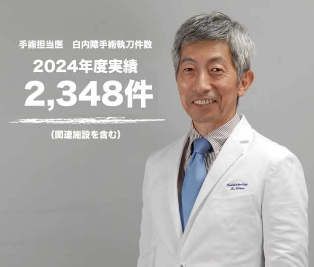 日帰り白内障手術