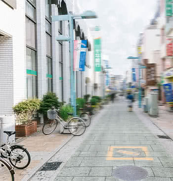 手元に焦点を合わせた場合