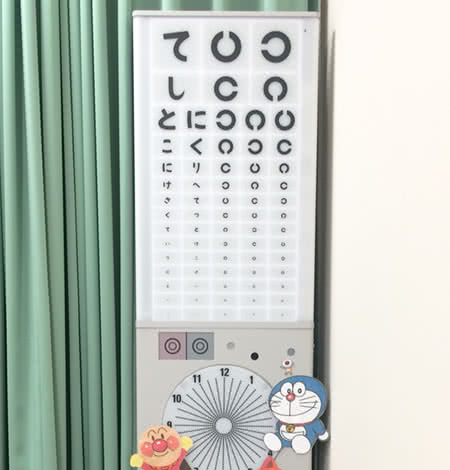 白内障手術翌日