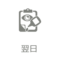 白内障手術翌日